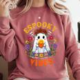 Espooky Vibes Spanish Mexican Halloween Ghost Teachers Comfort Colors Sweatshirt Crimson Espooky Vibes Spanish Mexican Halloween Ghost Teachers Comfort Colors Sweatshirt Crimson