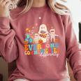 Everyone Communicates Differently Halloween SLP Sped Teacher Comfort Colors Sweatshirt Crimson Everyone Communicates Differently Halloween SLP Sped Teacher Comfort Colors Sweatshirt Crimson