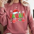 FA LA 8 Christmas Santa FA La Math Teacher Student Comfort Colors Sweatshirt Crimson FA LA 8 Christmas Santa FA La Math Teacher Student Comfort Colors Sweatshirt Crimson