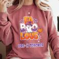 Fabulous Pre-K Teacher Halloween Costume Classroom Outfit Comfort Colors Sweatshirt Crimson Fabulous Pre-K Teacher Halloween Costume Classroom Outfit Comfort Colors Sweatshirt Crimson