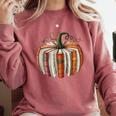 Fall Book Pumpkin Retro Reading Halloween Teacher Librarian Comfort Colors Sweatshirt Crimson Fall Book Pumpkin Retro Reading Halloween Teacher Librarian Comfort Colors Sweatshirt Crimson