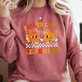 Fall In Love With Learning Autumn Pumpkin Fall Teacher Kids Comfort Colors Sweatshirt Crimson Fall In Love With Learning Autumn Pumpkin Fall Teacher Kids Comfort Colors Sweatshirt Crimson