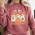Are You Fall O Ween Directions Halloween Teacher Comfort Colors Sweatshirt Crimson Are You Fall O Ween Directions Halloween Teacher Comfort Colors Sweatshirt Crimson