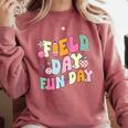 Field Day Fun Day Last Day Of School Teacher Student Comfort Colors Sweatshirt Crimson Field Day Fun Day Last Day Of School Teacher Student Comfort Colors Sweatshirt Crimson