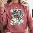 First Day Of Fifth Grade Composition Notebook Teacher Comfort Colors Sweatshirt Crimson First Day Of Fifth Grade Composition Notebook Teacher Comfort Colors Sweatshirt Crimson