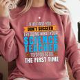 If At First You Don't Succeed Try Doing What Science Teacher Comfort Colors Sweatshirt Crimson If At First You Don't Succeed Try Doing What Science Teacher Comfort Colors Sweatshirt Crimson