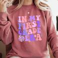 In My First Grade Era 1st Grade Girls Teacher Back To School Comfort Colors Sweatshirt Crimson In My First Grade Era 1st Grade Girls Teacher Back To School Comfort Colors Sweatshirt Crimson