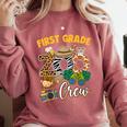 First Grade Zoo Field Trip Squad Matching Teacher Students Comfort Colors Sweatshirt Crimson First Grade Zoo Field Trip Squad Matching Teacher Students Comfort Colors Sweatshirt Crimson