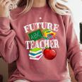 Future Teacher With Canyon And Book Teacher Men Women Girls Kids Comfort Colors Sweatshirt Crimson Future Teacher With Canyon And Book Teacher Men Women Girls Kids Comfort Colors Sweatshirt Crimson