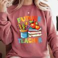 Future Teacher Costume For Kids Back To School Boy Girl Comfort Colors Sweatshirt Crimson