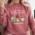 Gnome It's Fine I'm Fine Everything Is Fine Teacher Xmas Comfort Colors Sweatshirt Crimson Gnome It's Fine I'm Fine Everything Is Fine Teacher Xmas Comfort Colors Sweatshirt Crimson