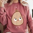 Good Egg Teacher Halloween Costume The Couch Potato Comfort Colors Sweatshirt Crimson Good Egg Teacher Halloween Costume The Couch Potato Comfort Colors Sweatshirt Crimson