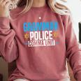 Grammar Police Comma Unit English Teacher Grammar Teacher For Men Women Comfort Colors Sweatshirt Crimson