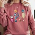 Grammar Teacher Punctuation For English Teacher Men Women Comfort Colors Sweatshirt Crimson