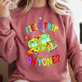Groovy Field Trip Anyone Happy Field Day For Teachers Kids Comfort Colors Sweatshirt Crimson Groovy Field Trip Anyone Happy Field Day For Teachers Kids Comfort Colors Sweatshirt Crimson