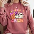 Groovy Kindergarten Boo Crew Kinder Halloween Teacher Kids Comfort Colors Sweatshirt Crimson Groovy Kindergarten Boo Crew Kinder Halloween Teacher Kids Comfort Colors Sweatshirt Crimson