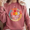 Groovy Lead Teacher Appreciation Back To School Comfort Colors Sweatshirt Crimson Groovy Lead Teacher Appreciation Back To School Comfort Colors Sweatshirt Crimson