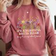 Groovy I Teach Tiny Humans About Jesus Christian Teacher Comfort Colors Sweatshirt Crimson Groovy I Teach Tiny Humans About Jesus Christian Teacher Comfort Colors Sweatshirt Crimson
