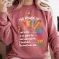 Growth Mindset Teacher Power Of Yet Inspirational Comfort Colors Sweatshirt Crimson Growth Mindset Teacher Power Of Yet Inspirational Comfort Colors Sweatshirt Crimson