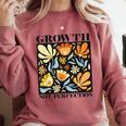 Growth Not Perfection Abstract Florals SPED Teacher Comfort Colors Sweatshirt Crimson Growth Not Perfection Abstract Florals SPED Teacher Comfort Colors Sweatshirt Crimson