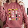 Halloween Math Teacher Men Women Order Of Operations Comfort Colors Sweatshirt Crimson
