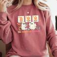 Halloween Science Teacher Boo Ghost The Element Of Surprise Comfort Colors Sweatshirt Crimson Halloween Science Teacher Boo Ghost The Element Of Surprise Comfort Colors Sweatshirt Crimson