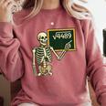 Halloween Skeleton 67 Meme Square Root 4489 Math Teacher Comfort Colors Sweatshirt Crimson Halloween Skeleton 67 Meme Square Root 4489 Math Teacher Comfort Colors Sweatshirt Crimson