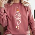 Halloween Skeleton Tap Dance Ballet Dance Teacher Comfort Colors Sweatshirt Crimson Halloween Skeleton Tap Dance Ballet Dance Teacher Comfort Colors Sweatshirt Crimson