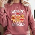 Hanging With My Cookies Gingerbread Christmas Teacher Xmas Comfort Colors Sweatshirt Crimson Hanging With My Cookies Gingerbread Christmas Teacher Xmas Comfort Colors Sweatshirt Crimson