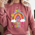 Happy 50th Days Of School Rainbow Teacher 50 Days Smarter Comfort Colors Sweatshirt Crimson Happy 50th Days Of School Rainbow Teacher 50 Days Smarter Comfort Colors Sweatshirt Crimson