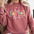 Happy Last Day Of School Shirt Men Women Teacher Student Comfort Colors Sweatshirt Crimson Happy Last Day Of School Shirt Men Women Teacher Student Comfort Colors Sweatshirt Crimson