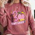 Hello 3rd Third Grade Back To School Pink Leopard Teacher Comfort Colors Sweatshirt Crimson Hello 3rd Third Grade Back To School Pink Leopard Teacher Comfort Colors Sweatshirt Crimson