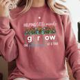 Helping Little Minds Grow One Phoneme At A Time Teacher Comfort Colors Sweatshirt Crimson Helping Little Minds Grow One Phoneme At A Time Teacher Comfort Colors Sweatshirt Crimson