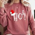 Ho Cubed Shirt Math Teacher Xmas For Men Women Kids Comfort Colors Sweatshirt Crimson