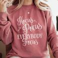Hocus Pocus Everybody Focus Teacher Halloween Shirt Comfort Colors Sweatshirt Crimson Hocus Pocus Everybody Focus Teacher Halloween Shirt Comfort Colors Sweatshirt Crimson