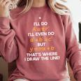 I'Ll Do Math Formula Math Puns For Students Teachers Comfort Colors Sweatshirt Crimson
