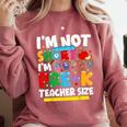 I'm Not Short I'm Pre-K Teacher Size Back To School Teacher Comfort Colors Sweatshirt Crimson I'm Not Short I'm Pre-K Teacher Size Back To School Teacher Comfort Colors Sweatshirt Crimson