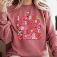 I'm So Berry Glad You Are Strawberry Elementary Teacher Comfort Colors Sweatshirt Crimson