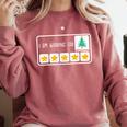 I'm Working For Christmas Break 5 Star Winter Teacher Stars Comfort Colors Sweatshirt Crimson I'm Working For Christmas Break 5 Star Winter Teacher Stars Comfort Colors Sweatshirt Crimson