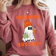 Inclusion Isn't Scary Shirt Halloween SLP Sped Teacher Comfort Colors Sweatshirt Crimson