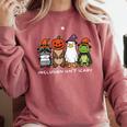 Inclusion Isn't Scary SLP Halloween Sped Teacher Animal Comfort Colors Sweatshirt Crimson Inclusion Isn't Scary SLP Halloween Sped Teacher Animal Comfort Colors Sweatshirt Crimson