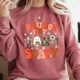 Inclusion Isn't Scary SLP Sped Teacher Halloween Comfort Colors Sweatshirt Crimson Inclusion Isn't Scary SLP Sped Teacher Halloween Comfort Colors Sweatshirt Crimson