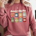 Inclusion Is My Jam Neurodiversity Special Education Teacher Comfort Colors Sweatshirt Crimson