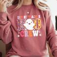 Infant Teacher Boo Crew Halloween Costume Comfort Colors Sweatshirt Crimson Infant Teacher Boo Crew Halloween Costume Comfort Colors Sweatshirt Crimson