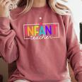 Infant Teacher Daycare Provider Childcare Teacher Comfort Colors Sweatshirt Crimson Infant Teacher Daycare Provider Childcare Teacher Comfort Colors Sweatshirt Crimson