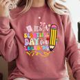 It's Beautiful Day For Learning Teacher Students Girls Boys Comfort Colors Sweatshirt Crimson It's Beautiful Day For Learning Teacher Students Girls Boys Comfort Colors Sweatshirt Crimson