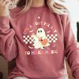 It's A Bootiful Day To Make Music Teacher Musician Halloween For Men Women Kids Comfort Colors Sweatshirt Crimson It's A Bootiful Day To Make Music Teacher Musician Halloween For Men Women Kids Comfort Colors Sweatshirt Crimson