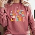 Its A Good Day To Teach Science Earth Science Teacher Comfort Colors Sweatshirt Crimson Its A Good Day To Teach Science Earth Science Teacher Comfort Colors Sweatshirt Crimson