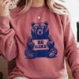 Be Kind For Teacher Kindness Women Men Comfort Colors Sweatshirt Crimson Be Kind For Teacher Kindness Women Men Comfort Colors Sweatshirt Crimson