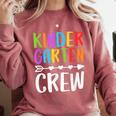Kindergarten Crew Shirt Kinder Crew Teacher Boy Girl Comfort Colors Sweatshirt Crimson Kindergarten Crew Shirt Kinder Crew Teacher Boy Girl Comfort Colors Sweatshirt Crimson